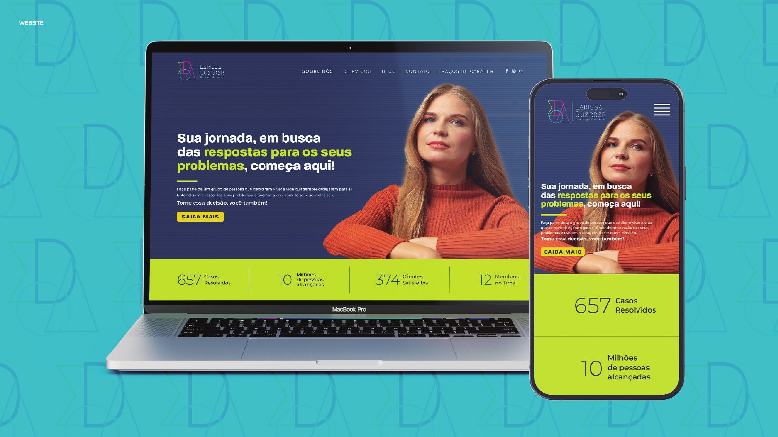 Larissa Guerrer: Identidade visual