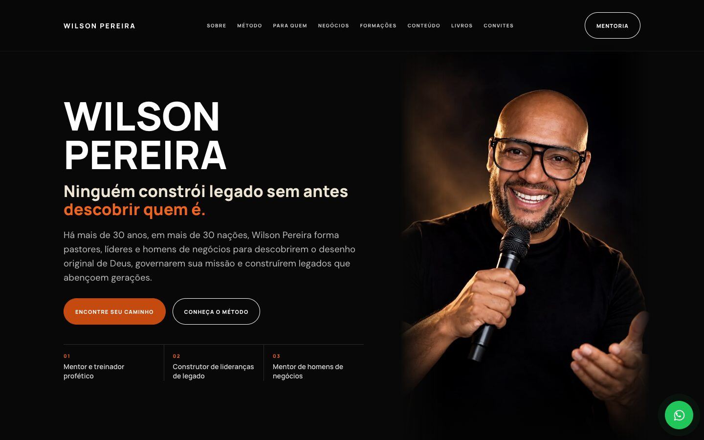 Wilson Pereira: Site de autoridade pessoal